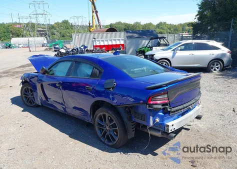 2022 Dodge Charger Gt Awd из США, поврежденный, VIN 2C3CDXMG5NH101270